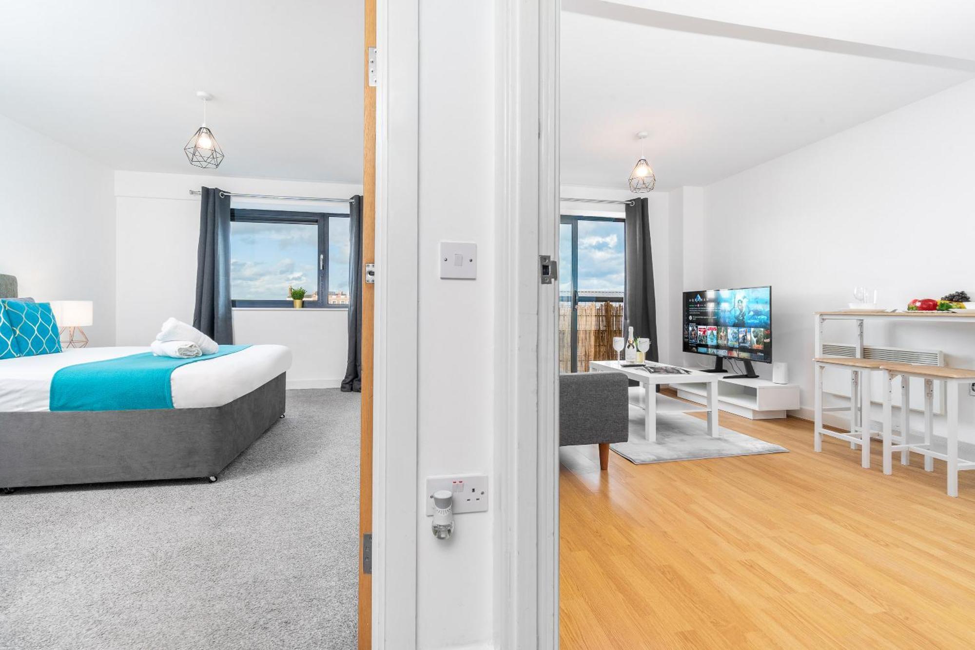 City Centre Apartment - Juliette Balcony - Fast Wifi 19A Birmingham Esterno foto